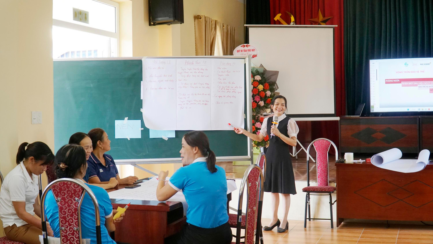 Khóa tập huấn phòng chống xâm hại tình dục trẻ em diễn ra ngay sau Lễ khởi động Khóa tập huấn phòng chống xâm hại tình dục trẻ em diễn ra ngay sau Lễ khởi động