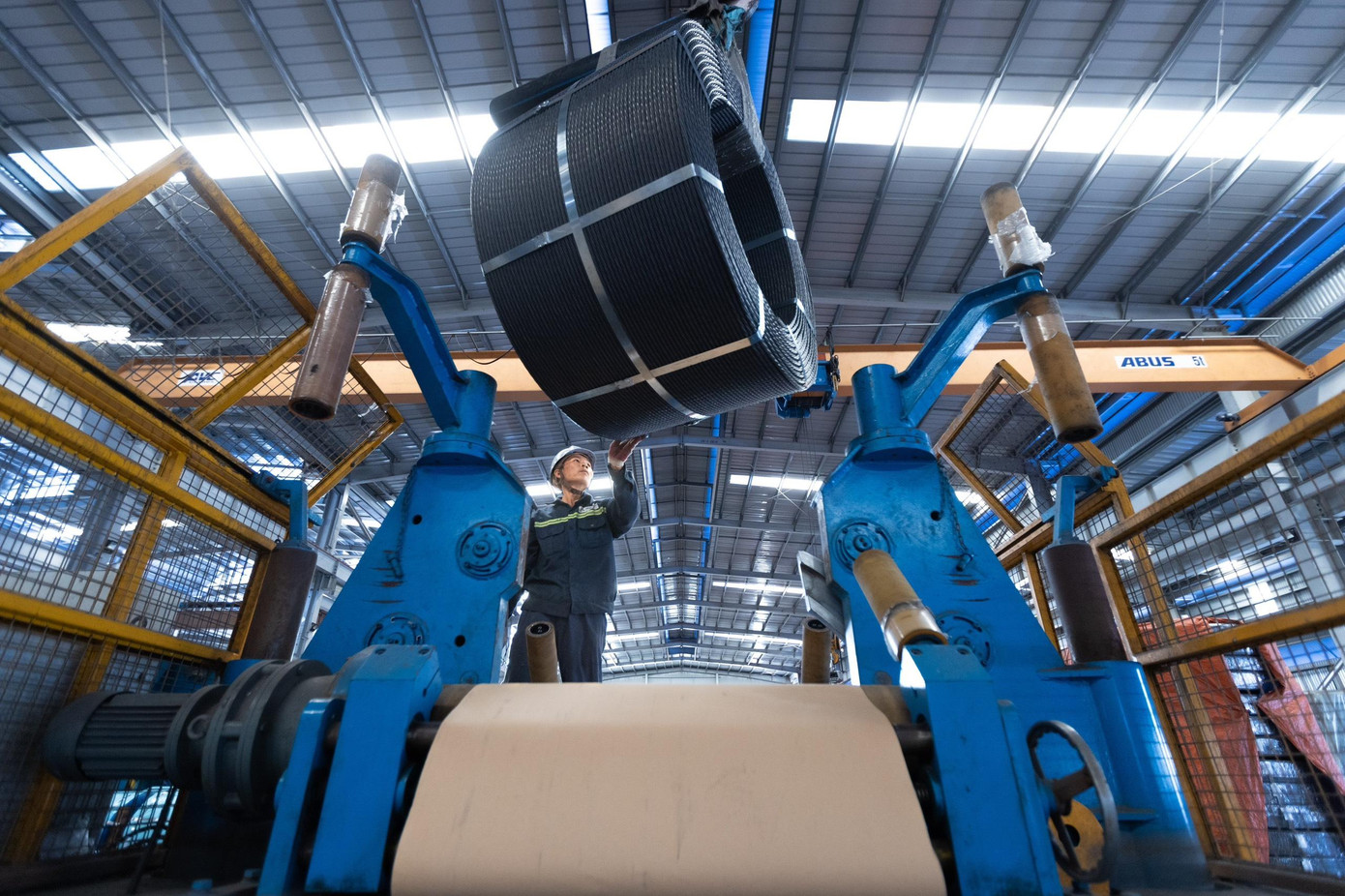 Sản phẩm thép dự ứng lực của Hòa Phát được sử dụng trong những công trình quy mô lớn