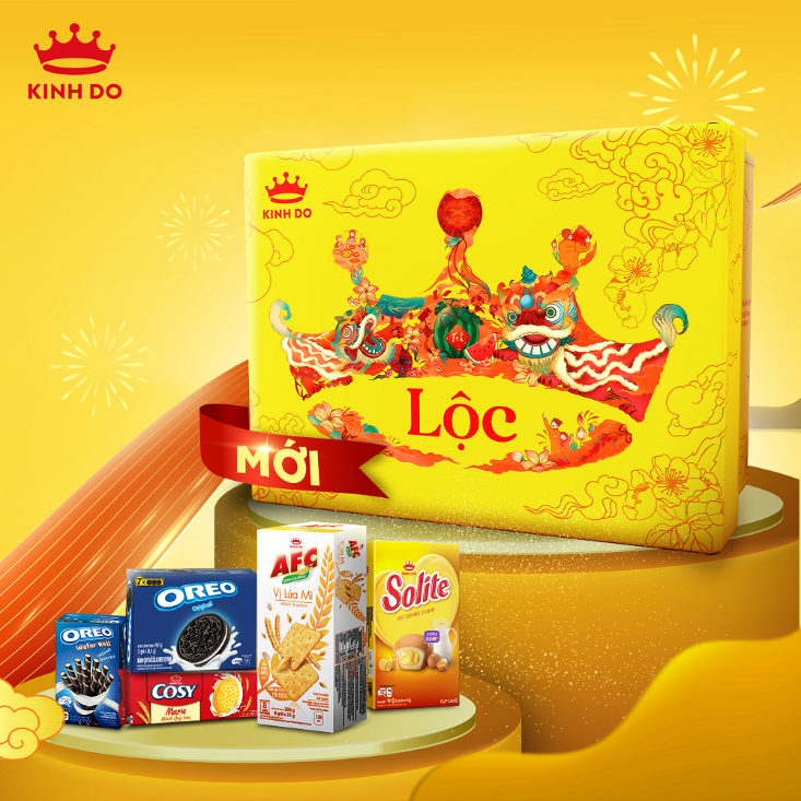 Với 5 lựa chọn giá (khuyến nghị từ 125.000đ-435.000đ), bộ quà Tết "Kinh Đô Lộc" hứa hẹn sẽ mang lại cho người tiêu dùng một lựa chọn quà Tết tinh tế, cao cấp và ý nghĩa.