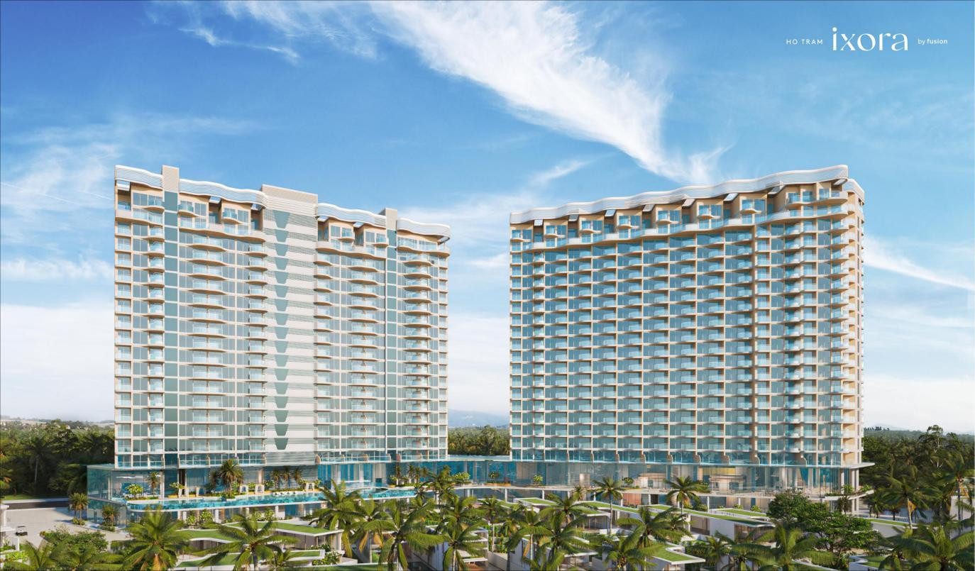 Ixora Ho Tram by Fusion đang triển khai giai đoạn 2 với 512 căn condotel cùng 63 biệt thự biển