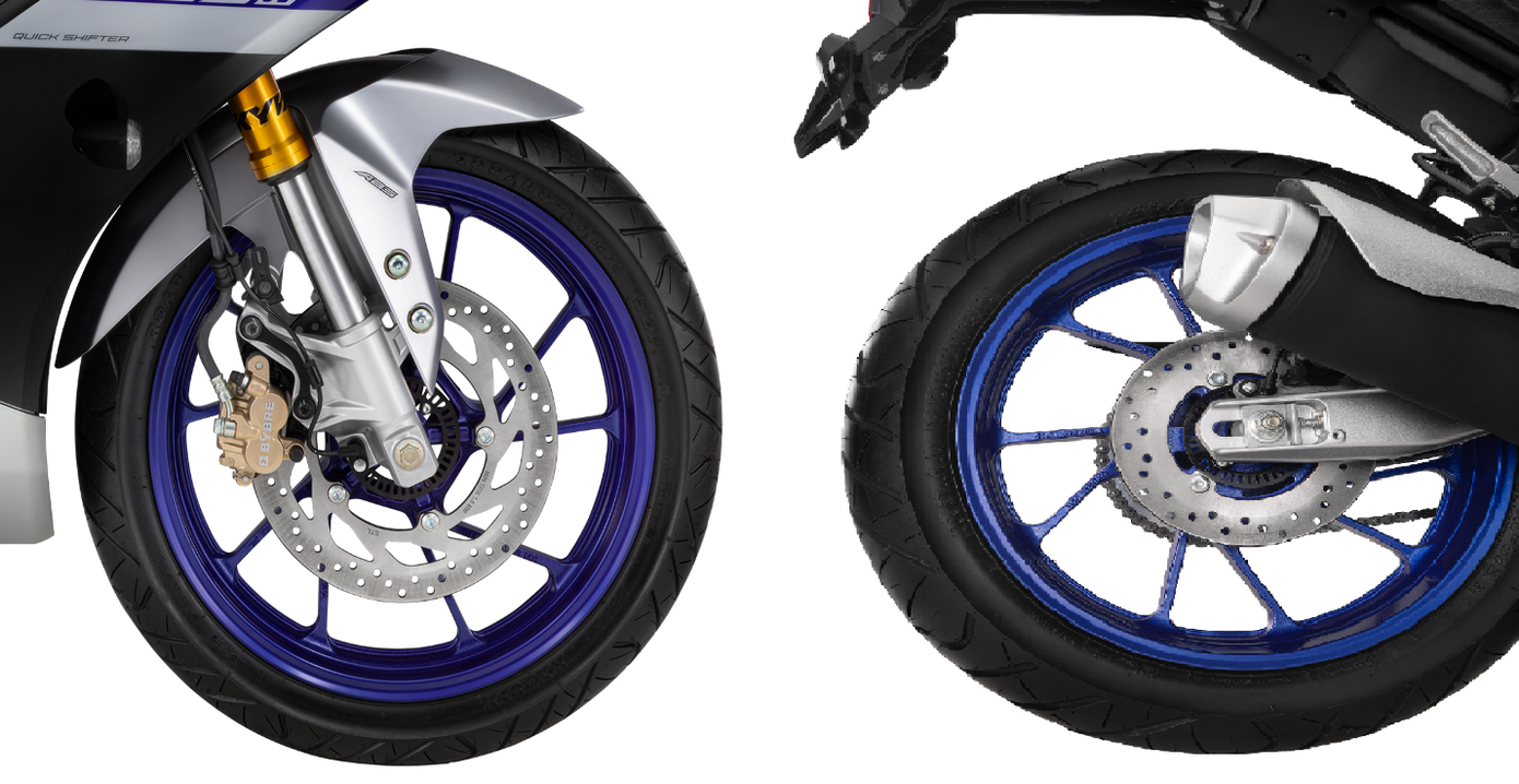 Hệ thống chống bó cứng phanh ABS ở cả bánh trước và sau