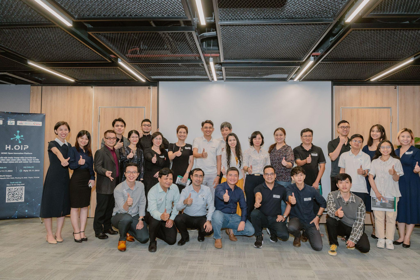 Gần 50 đại biểu dự Hội thảo là đại diện Sở ban ngành, nhà đầu tư, đại diện các tổ chức hỗ trợ và các doanh nghiệp