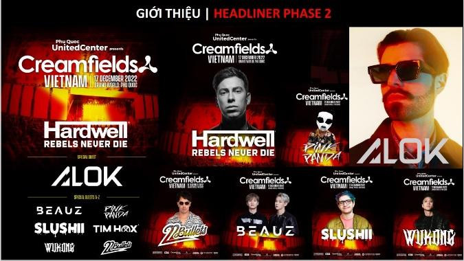 Các DJ sẽ trình diễn trong Creamfields Việt Nam Các DJ sẽ trình diễn trong Creamfields Việt Nam