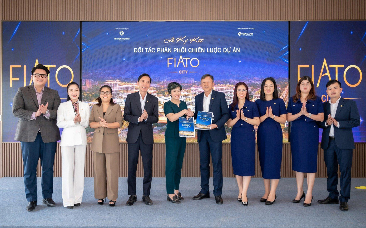 Thang Long Real Group cùng Cen Land ký kết phân phối chiến lược dự án FIATO City
