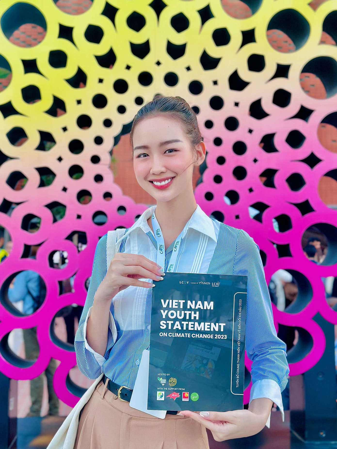 Hoa hậu Bảo Ngọc đang tham gia các hoạt động tại Dubai. Hoa hậu Bảo Ngọc đang tham gia các hoạt động tại Dubai.