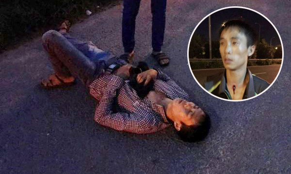 Tài xế xe tải bị khống chế, cướp tài sản trên đại lộ Thăng Long ảnh 1