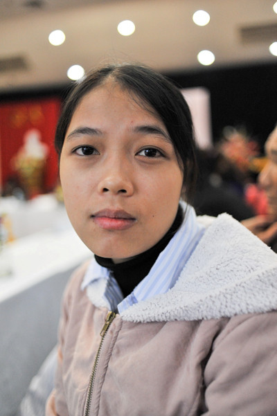 Bạn Nguyễn Thị Kim Hiếu. Ảnh: Công Khanh. Bạn Nguyễn Thị Kim Hiếu. Ảnh: Công Khanh