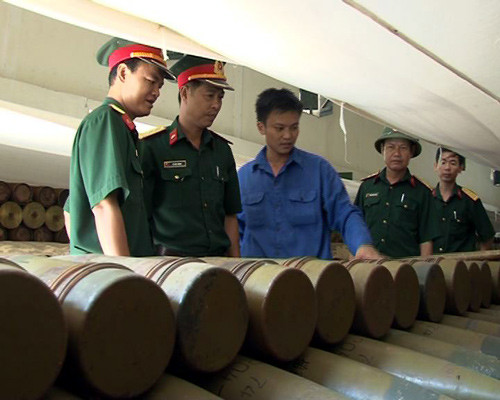 Công tác bảo quản, bảo dưỡng súng pháo, đạn dược luôn được duy trì hiệu quả
