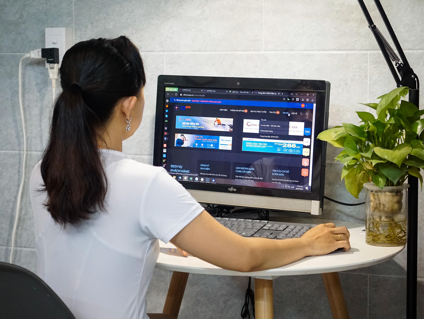 khánh hàng tại TP. Châu Đốc truy cập WEB CSKH EVNSPC để tra cứu các thông tin về sử dụng điện khánh hàng tại TP. Châu Đốc truy cập WEB CSKH EVNSPC để tra cứu các thông tin về sử dụng điện