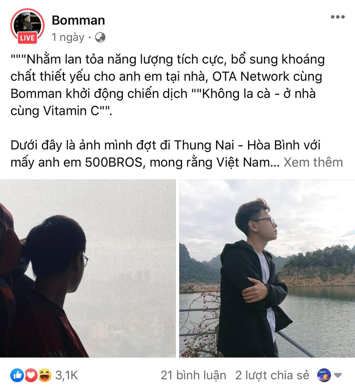 ... và Bomman cũng nhanh chóng tham gia thử thách ... và Bomman cũng nhanh chóng tham gia thử thách