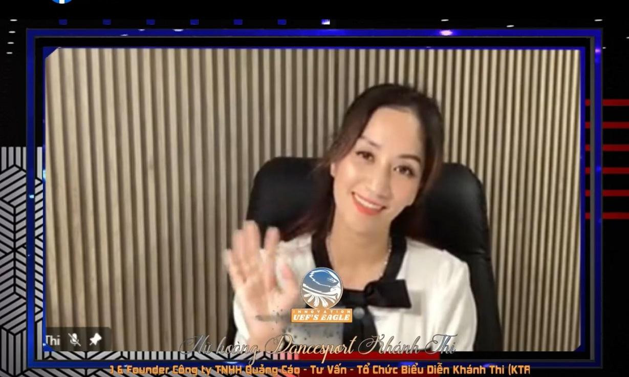 Nữ hoàng Dancesport - CEO Khánh Thi là một trong những giám khảo của cuộc thi