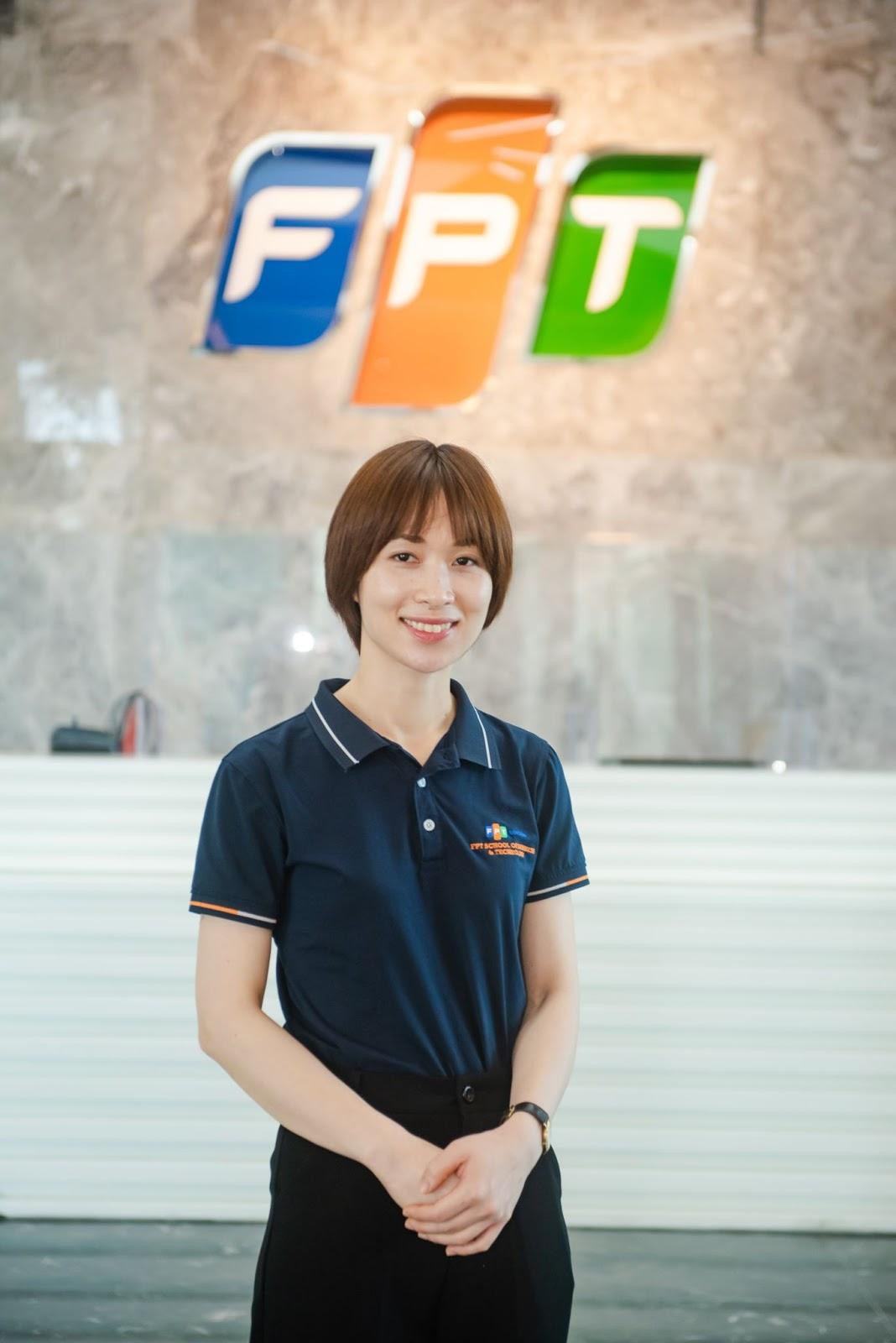 Chị Phạm Thu Lý phòng Quản trị trải nghiệm khách hàng của FPT Telecom