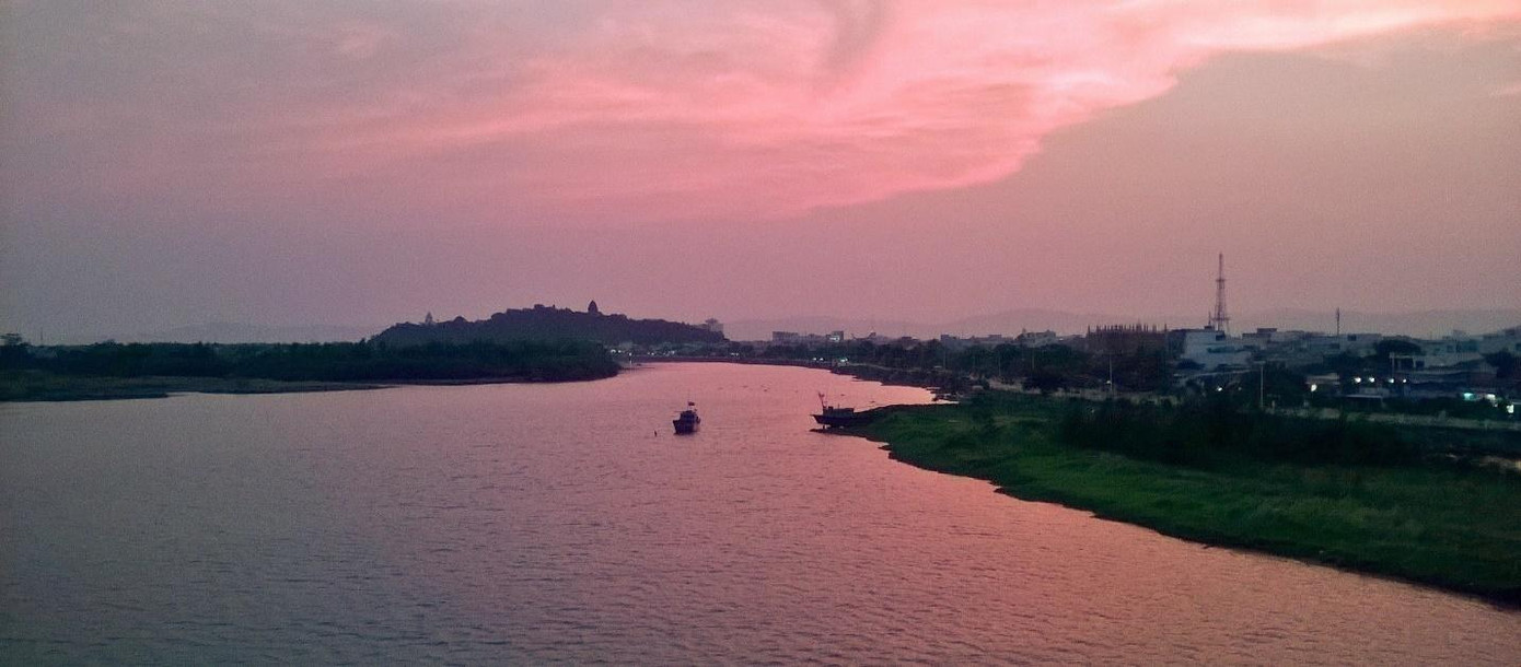 Sức hút của đất trời Phú Yên - Hoàng hôn trên sông Đà Rằng