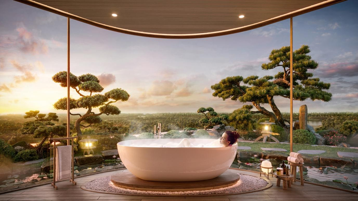 The Landmark là dự án đầu tiên tại Việt Nam đưa khoáng nóng vào trong căn hộ