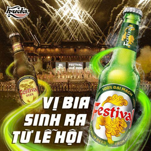 Festival gói trọn tinh thần lạc quan và tích cực trong từng giọt bia.