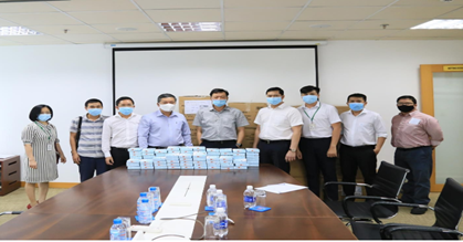 Công đoàn PVTrans cấp khẩu trang phòng chống dịch viêm đường hô hấp cho NLĐ Công đoàn PVTrans cấp khẩu trang phòng chống dịch viêm đường hô hấp cho NLĐ