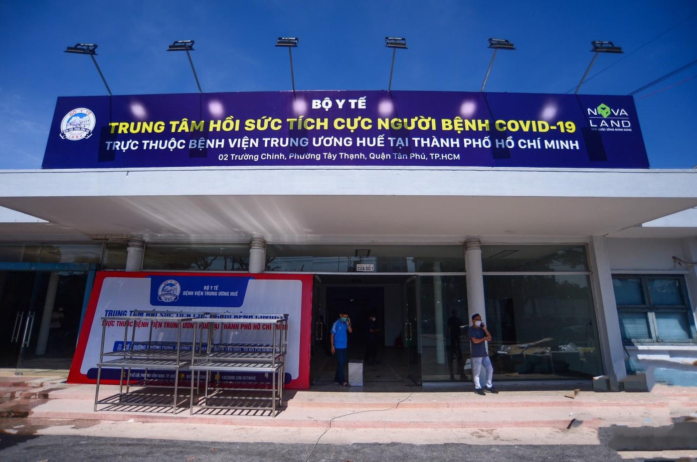 Bệnh viện dã chiến số 14 với tổng diện tích 12.300 m2, có quy mô hơn 600 giường