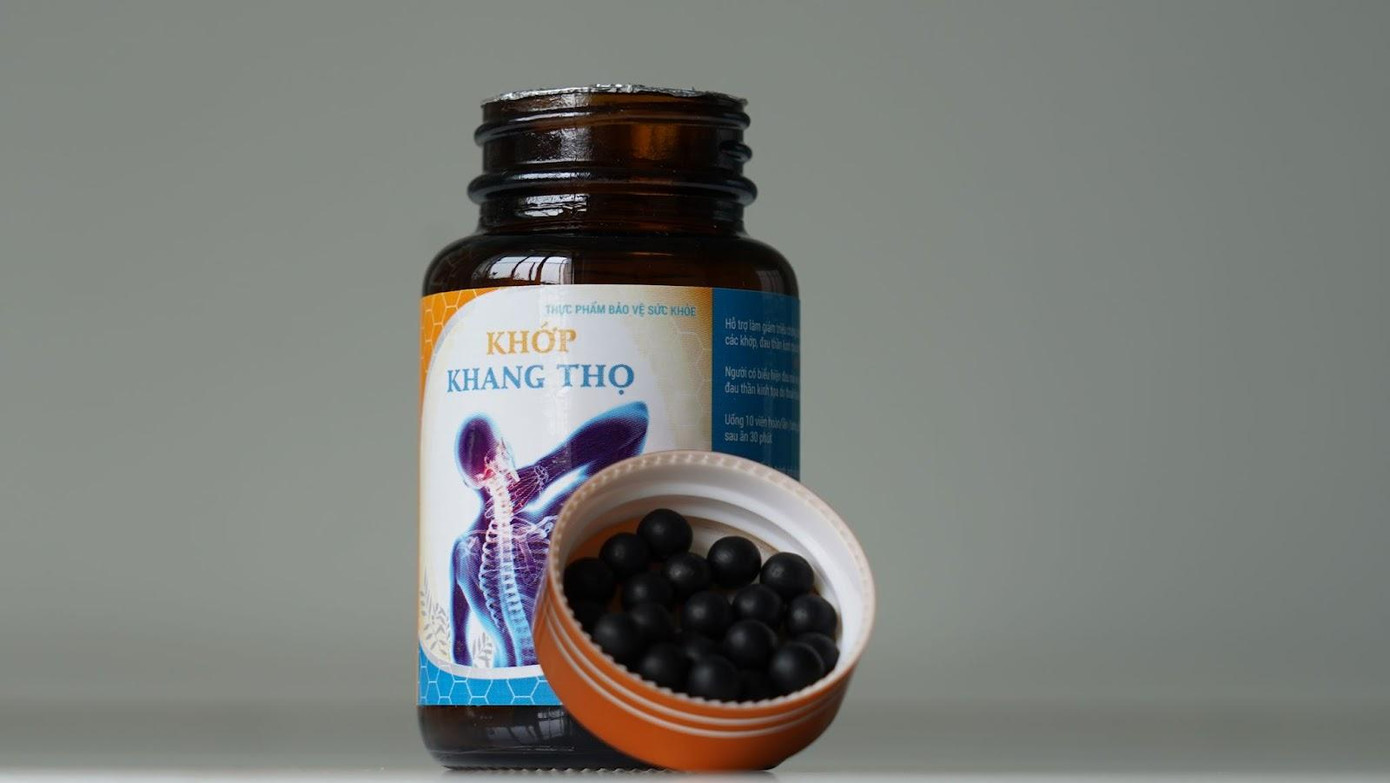 Khớp Khang Thọ chính hãng bên trong có màu nâu đậm