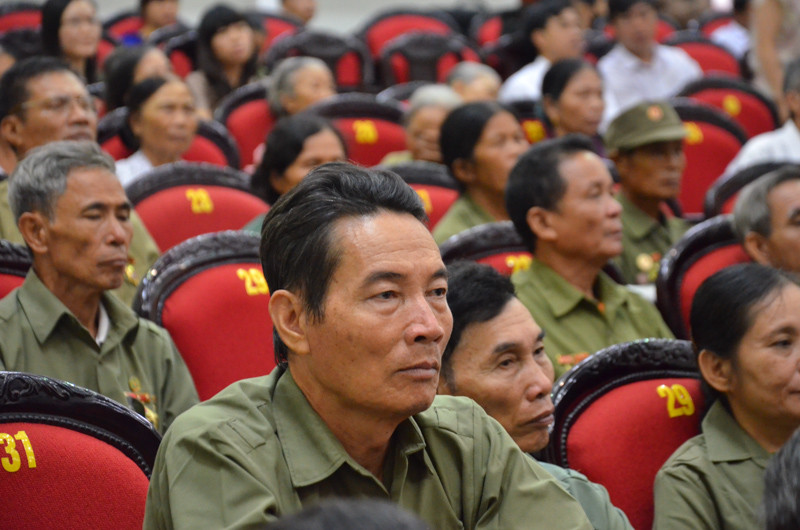 Cựu Thanh niên xung phong C895 Thái Bình giờ tóc đã muối tiêu. Cựu Thanh niên xung phong C895 Thái Bình giờ tóc đã muối tiêu