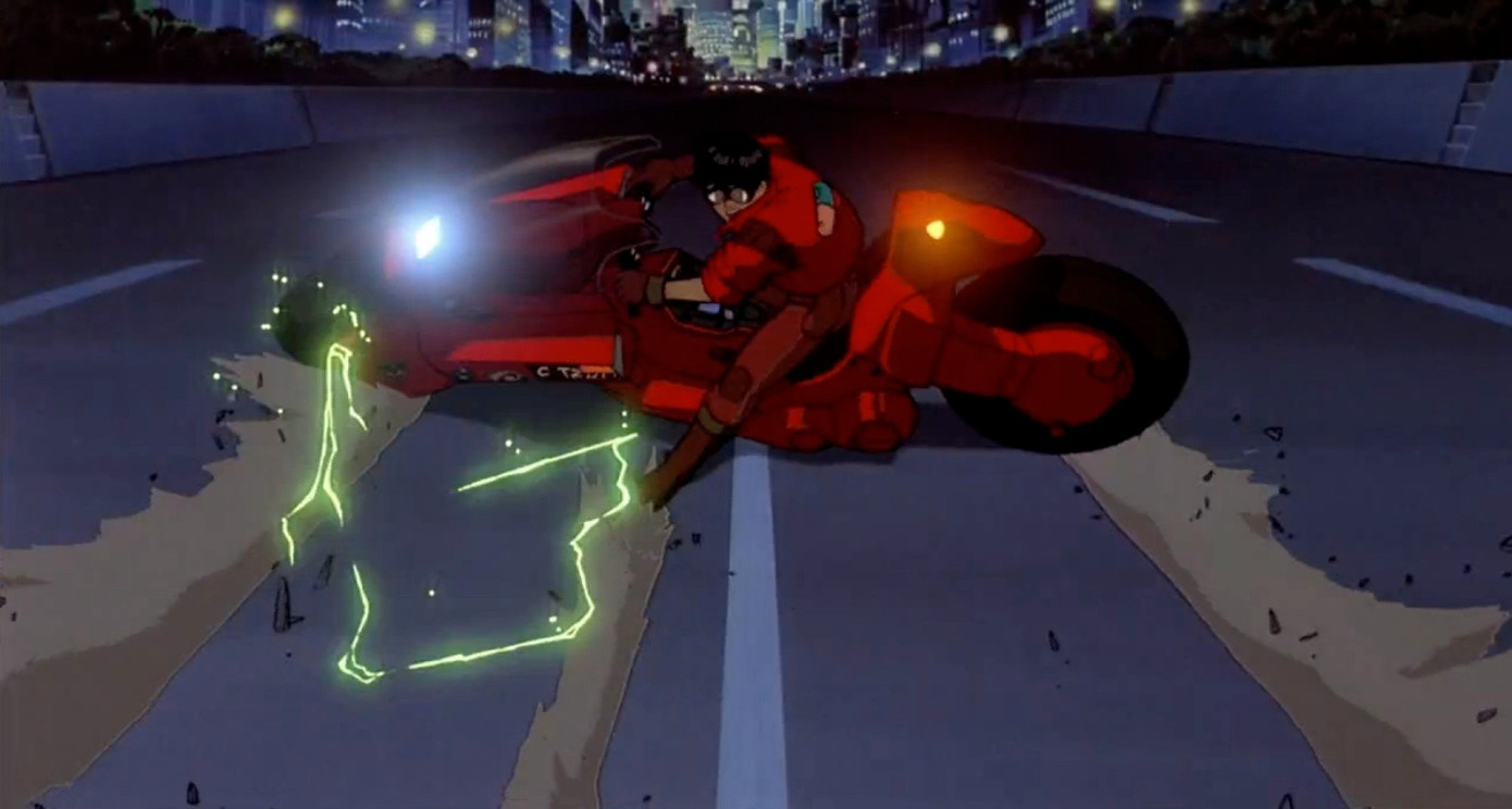 Tạo hình nhân vật Kaneda được cho là chuẩn mực của những tay đua mô tô phân phối lớn đến tận ngày nay.