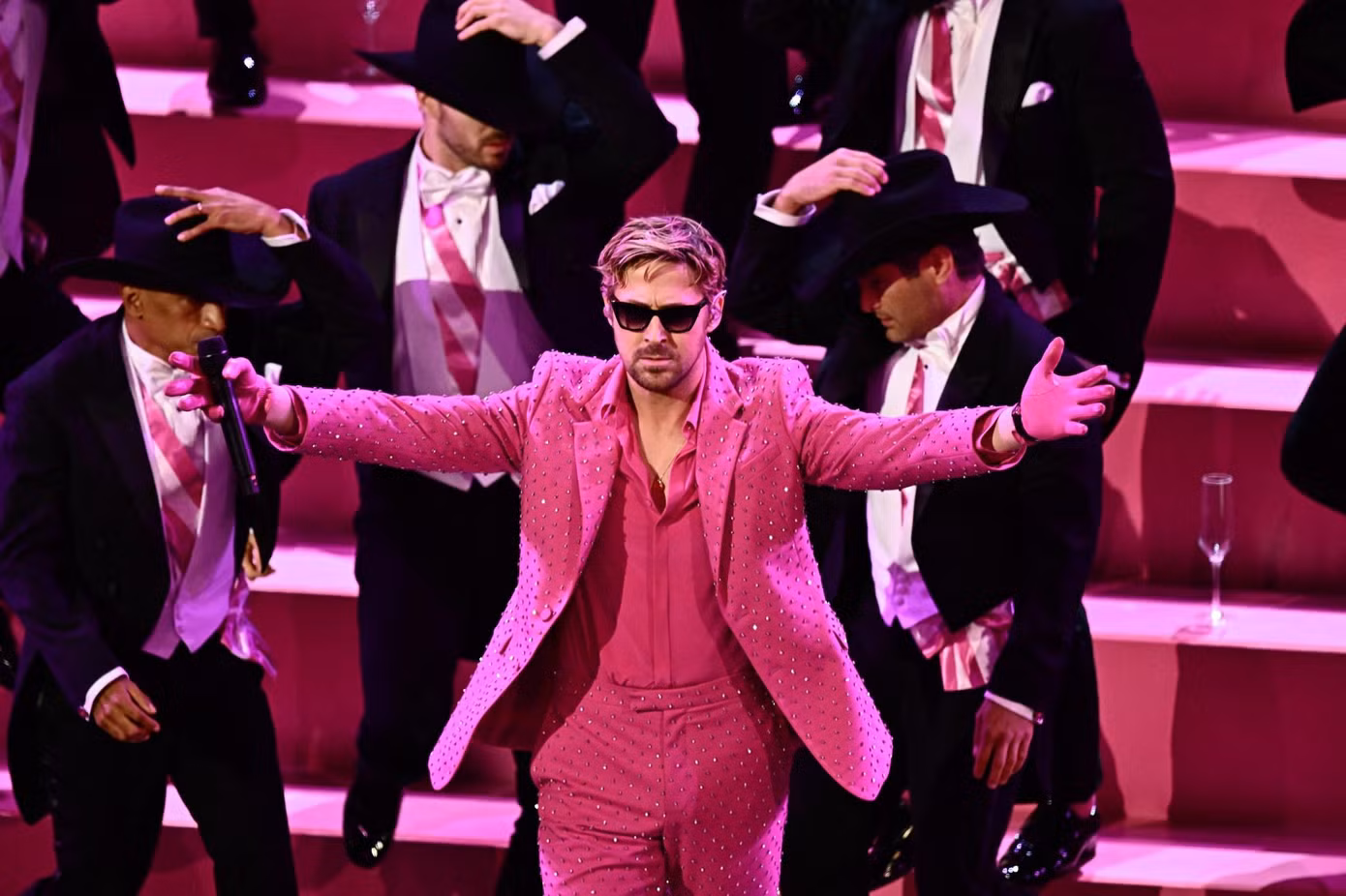 Truyền thông Mỹ cho rằng I'm Just Ken nên là tiết mục ca nhạc duy nhất của Oscar. Ảnh: Getty Images.