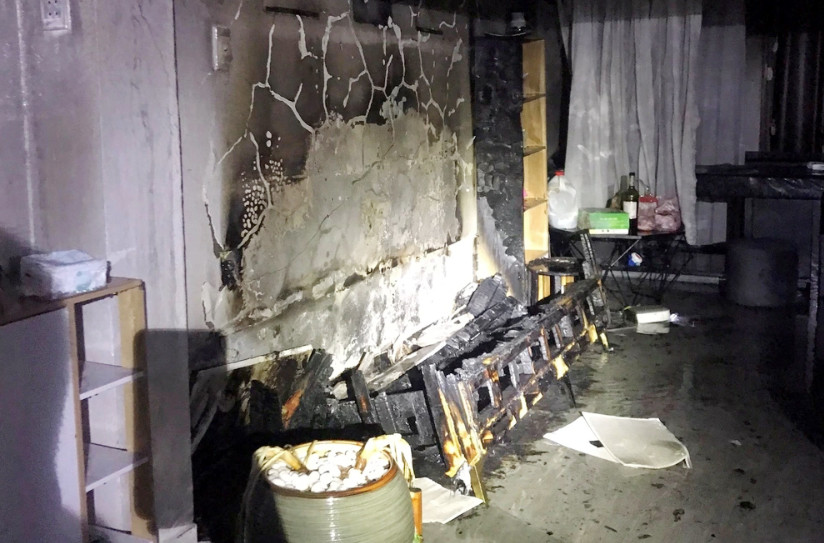 Hiện trường vụ cháy (Ảnh: Công an cung cấp). Hiện trường vụ cháy (Ảnh: Công an cung cấp).