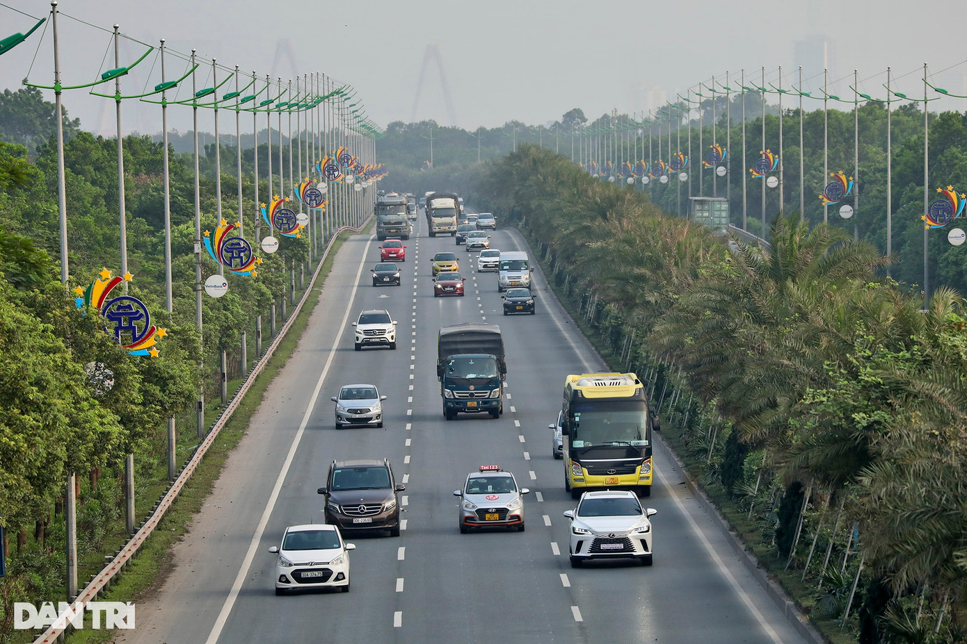 Thời điểm khánh thành, đường Võ Nguyên Giáp được coi là hiện đại nhất Thủ đô.
