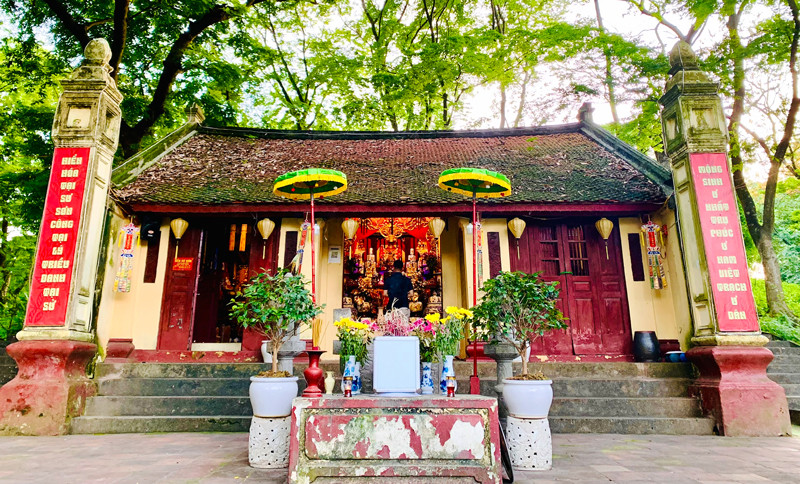 Đền núi Sưa tại Hà Nội. Ảnh tư liệu. Đền núi Sưa tại Hà Nội. Ảnh tư liệu.