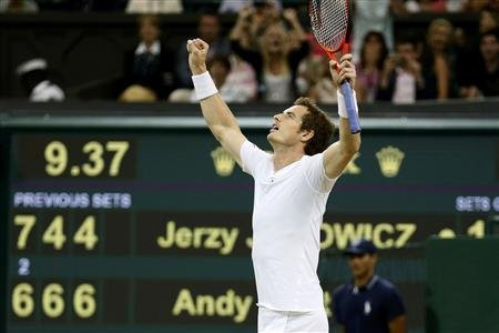 Murray là niềm hy vọng vàng của chủ nhà chấm dứt cơn khát 77 năm không danh hiệu