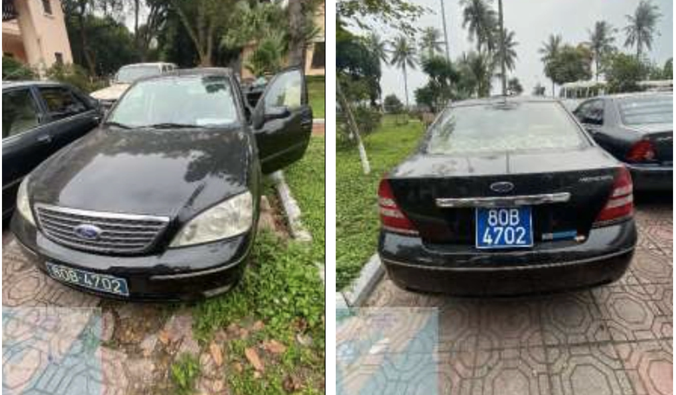 Những chiếc xe được đưa ra đấu giá vào ngày 25/8 tới. Ảnh: L.V Những chiếc xe được đưa ra đấu giá vào ngày 25/8 tới. Ảnh: L.V