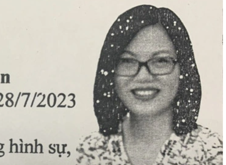 Bị can Nguyễn Thị Thu Phương. Bị can Nguyễn Thị Thu Phương.