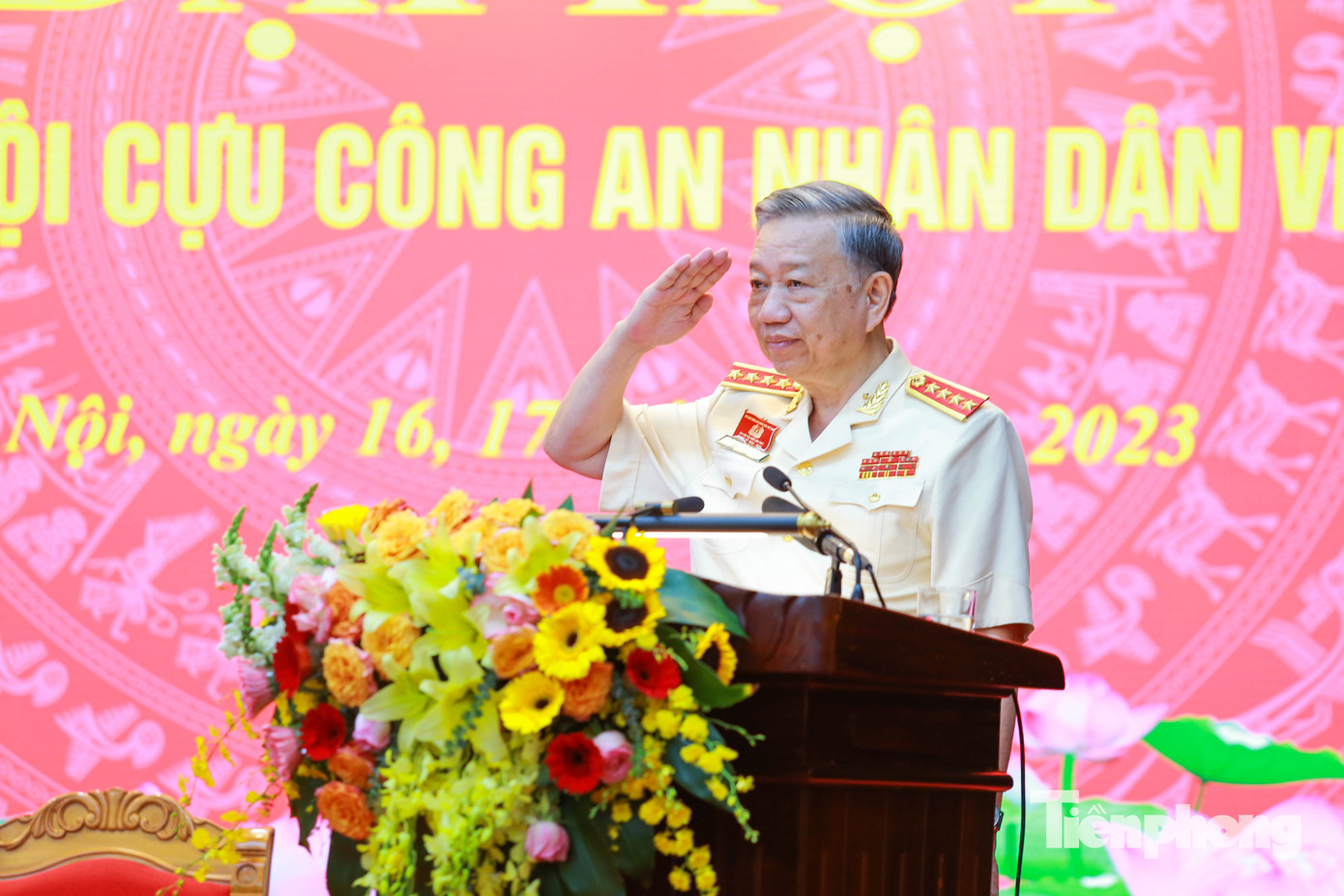 Đại tướng Tô Lâm tại Đại hội. Ảnh: Phú Nguyễn Đại tướng Tô Lâm tại Đại hội. Ảnh: Phú Nguyễn