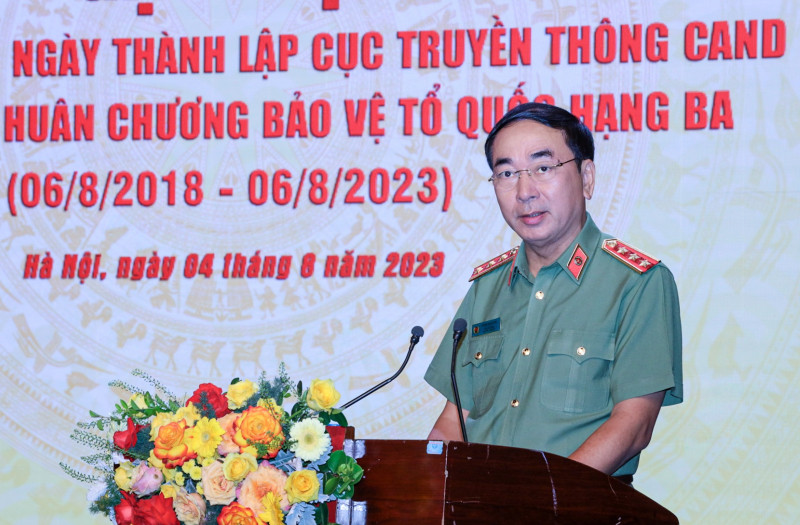 Thứ trưởng Trần Quốc Tỏ phát biểu tại buổi gặp mặt. Thứ trưởng Trần Quốc Tỏ phát biểu tại buổi gặp mặt.