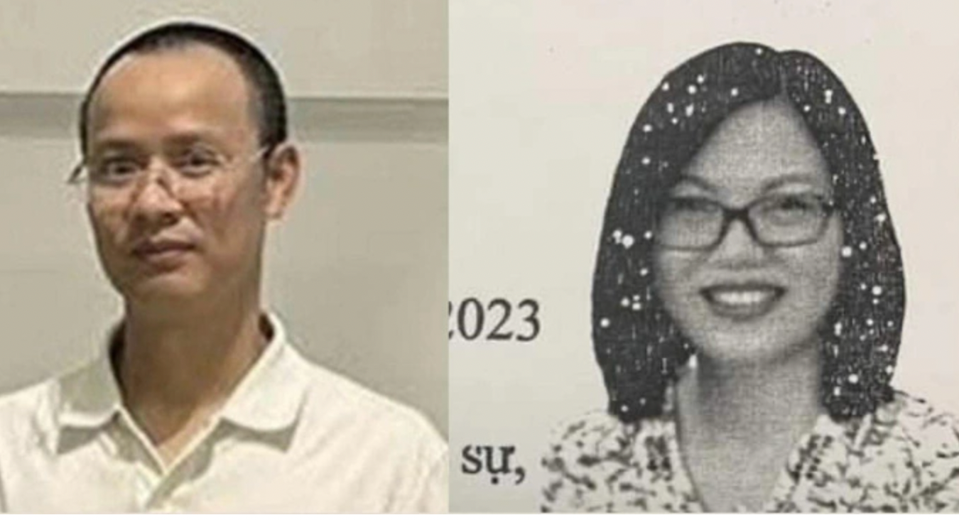 Đỗ Văn Sơn, cựu Kế toán trưởng và Thư ký Nguyễn Thị Thu Phương của Công ty AIC. Ảnh: CACC Đỗ Văn Sơn, cựu Kế toán trưởng và Thư ký Nguyễn Thị Thu Phương của Công ty AIC. Ảnh: CACC