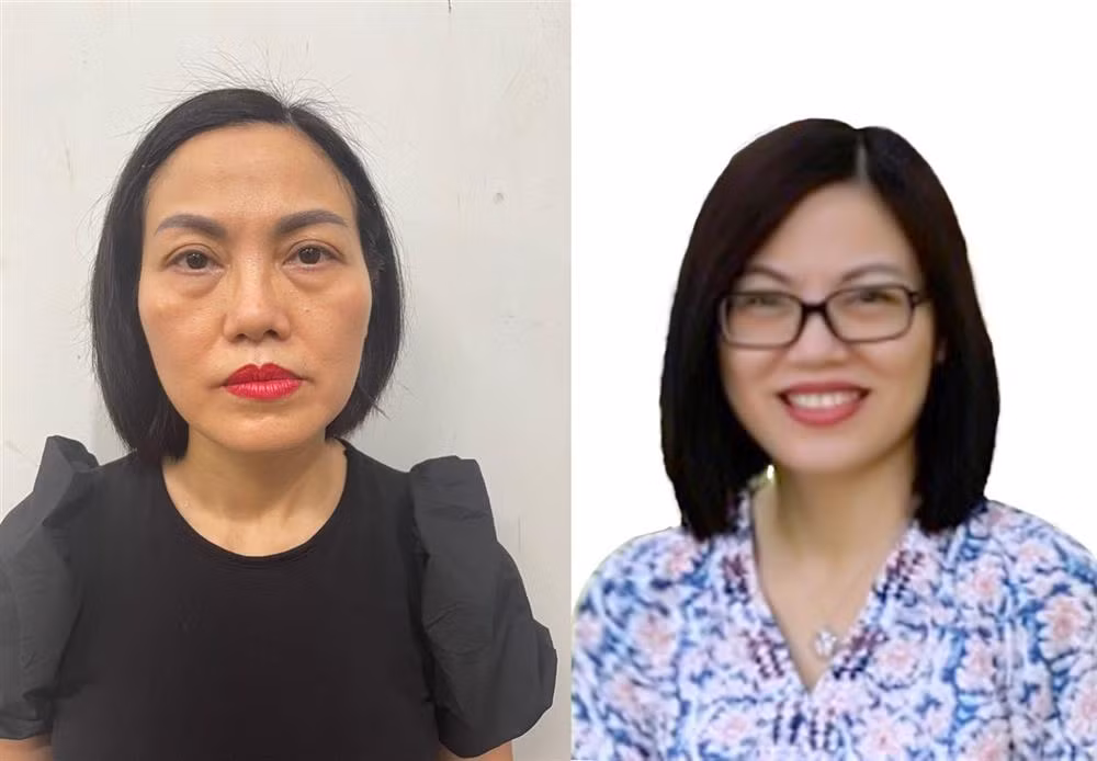 Đối tượng Nguyễn Thị Thu Phương (ảnh tại thời điểm đầu thú và trước đó). Đối tượng Nguyễn Thị Thu Phương (ảnh tại thời điểm đầu thú và trước đó).