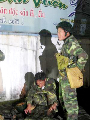 Lực lượng đặc nhiệm tác nghiệp trong đêm