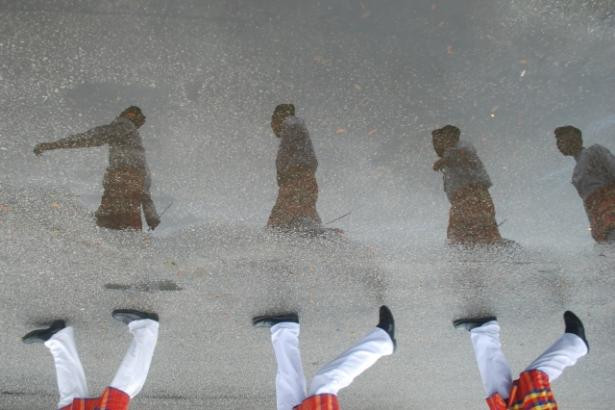 Cuộc diễu hành tại Malaysia do vua Mizan Zainal Abidin- vị vua thứ 13 đứng đầu. Ảnh: Reuters. Cuộc diễu hành tại Malaysia do vua Mizan Zainal Abidin- vị vua thứ 13 đứng đầu. Ảnh: Reuters