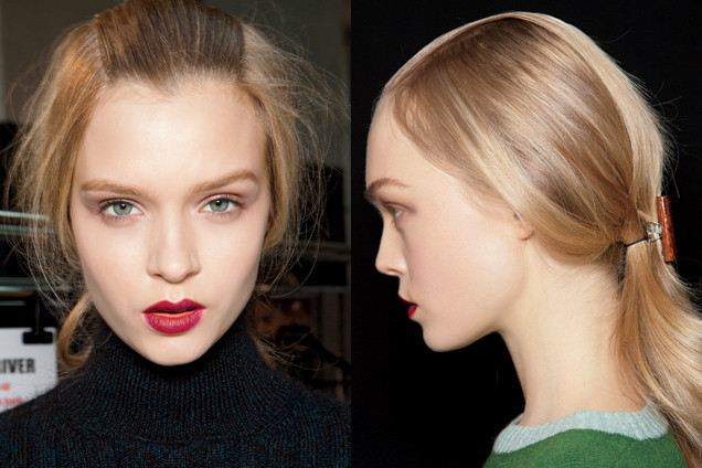 Kiểu tóc buộc gọn . Kiểu tóc buộc gọn