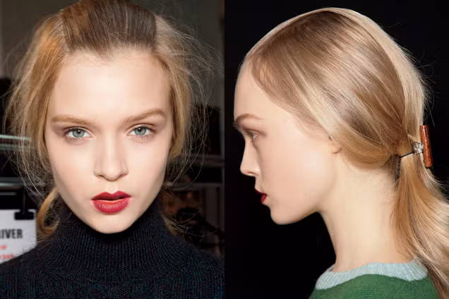 Kiểu tóc buộc gọn . Kiểu tóc buộc gọn