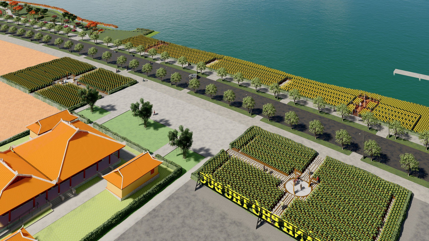 Trước đó, UBND TPHCM đã có văn bản chấp thuận đề xuất của Sở Quy hoạch – Kiến trúc, UBND TP Thủ Đức về ý tưởng thiết kế cải tạo, chỉnh trang không gian bờ đông sông Sài Gòn (đoạn từ cầu Ba Son đến nóc hầm Thủ Thiêm) với chiều dài khoảng 830m, rộng 50m. (Hình ảnh phối cảnh)