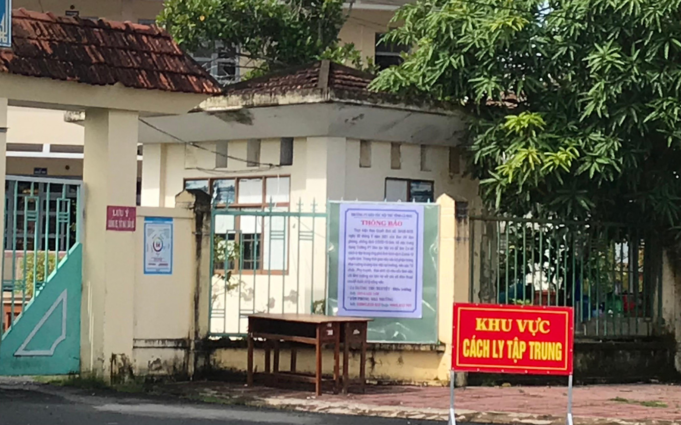 Khu cách ly tập trung phòng chống Covid- 19 tại trung tâm thành phố Cà Mau