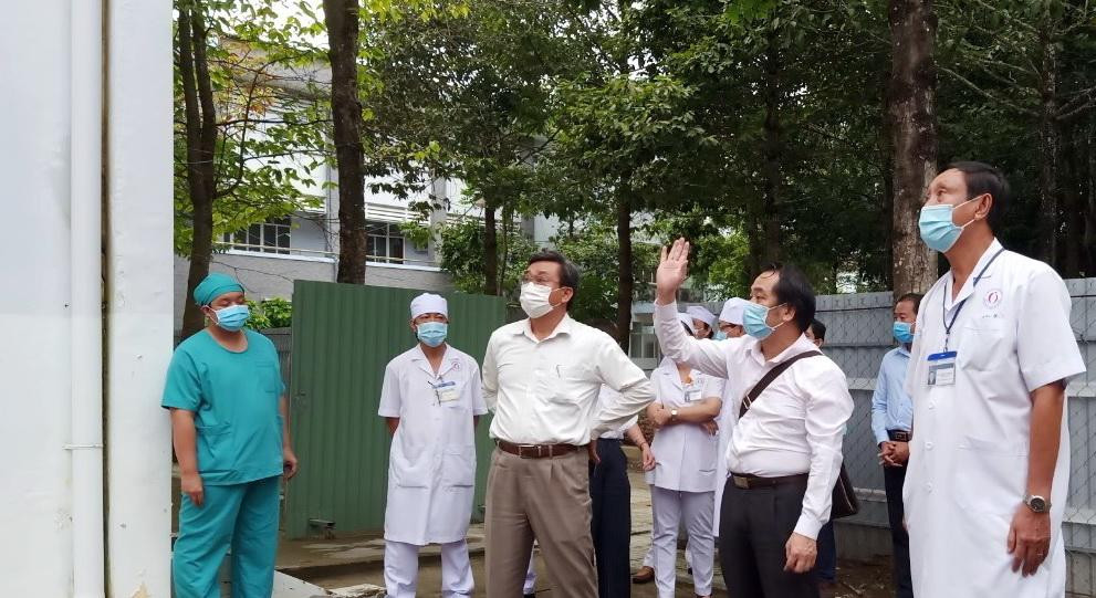 Đoàn công tác Bộ y tế khảo sát khu điều trị cách ly tại tỉnh Bạc Liêu Đoàn công tác Bộ y tế khảo sát khu điều trị cách ly tại tỉnh Bạc Liêu