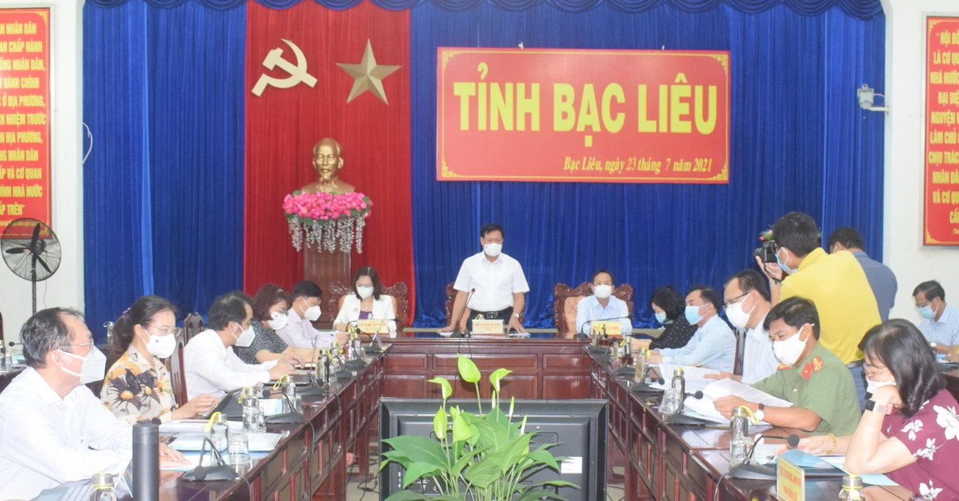 Đoàn công tác Bộ Y tế làm việc với Tỉnh uỷ, UBND tỉnh và Sở y tế Bạc Liêu Đoàn công tác Bộ Y tế làm việc với Tỉnh uỷ, UBND tỉnh và Sở y tế Bạc Liêu