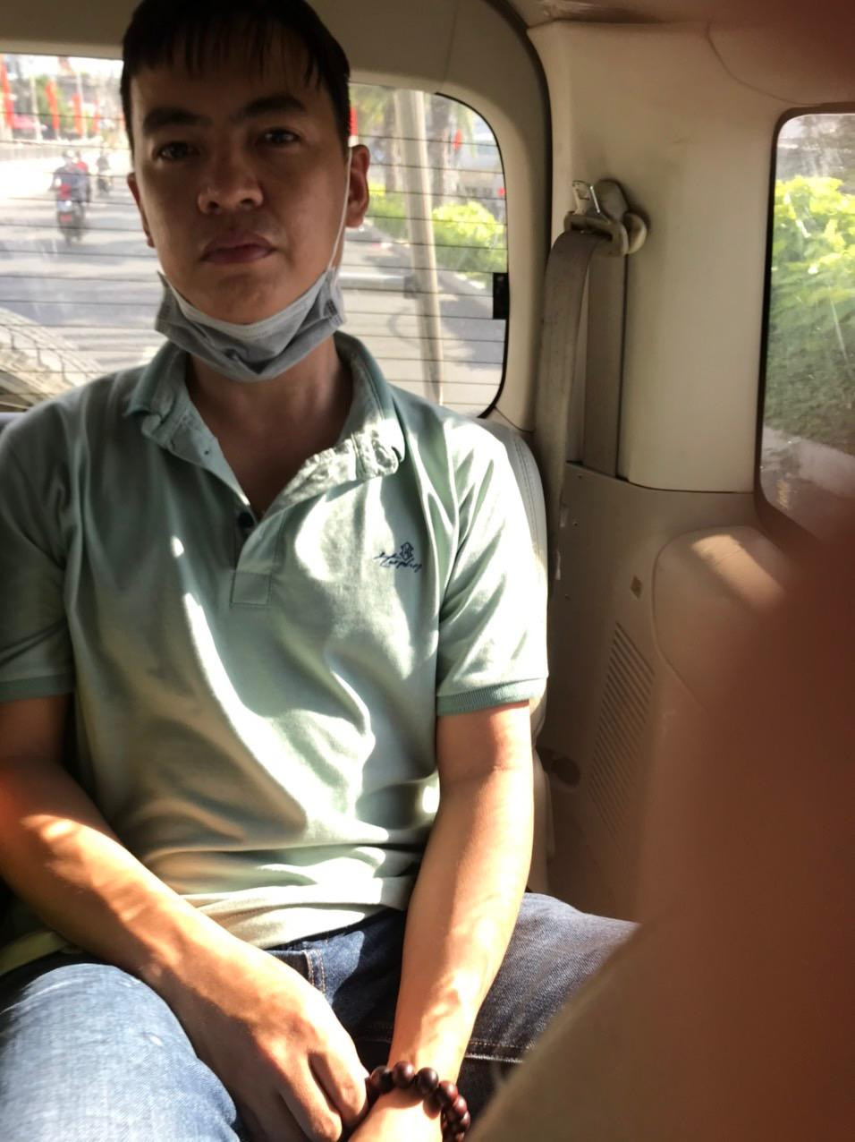 Nghi can Nguyễn Hải Đăng bị bắt- ảnh CA cung cấp Nghi can Nguyễn Hải Đăng bị bắt- ảnh CA cung cấp