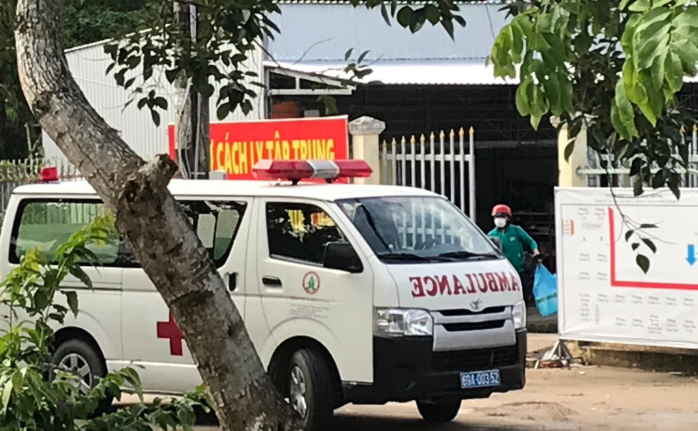 Cách ly tập trung đối với F1 liên quan đến tài xế dương tính với SARS- CoV- 2