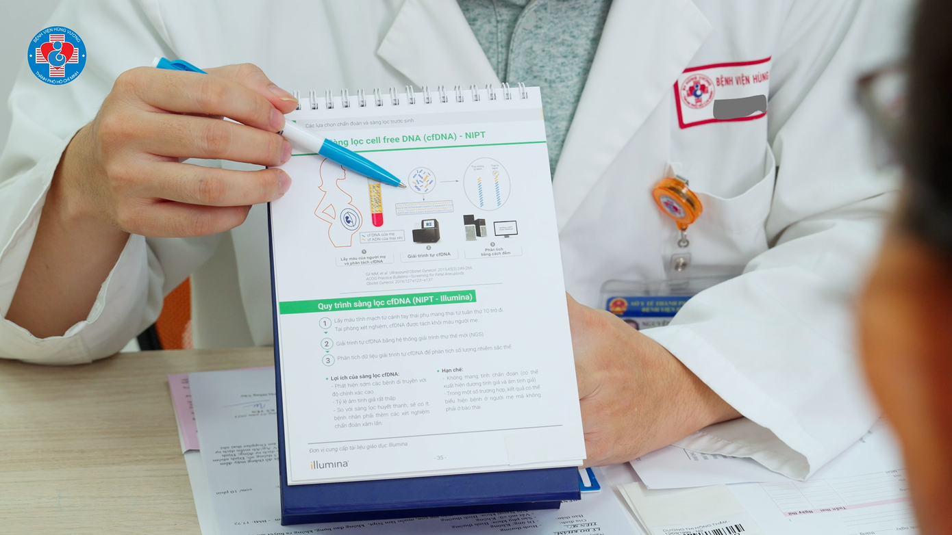 Tư vấn sàng lọc trước sinh tại bệnh viện Hùng Vương Tư vấn sàng lọc trước sinh tại bệnh viện Hùng Vương