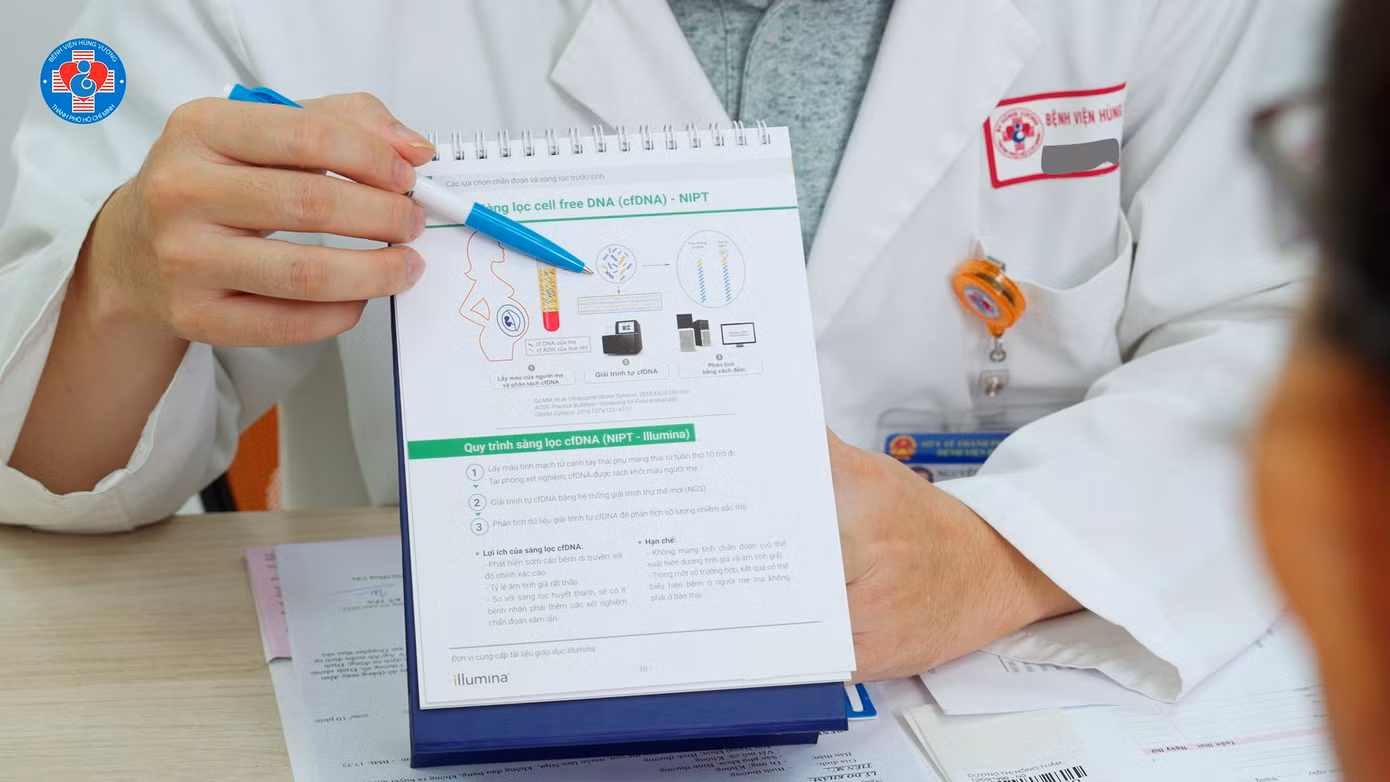 Tư vấn sàng lọc trước sinh tại bệnh viện Hùng Vương