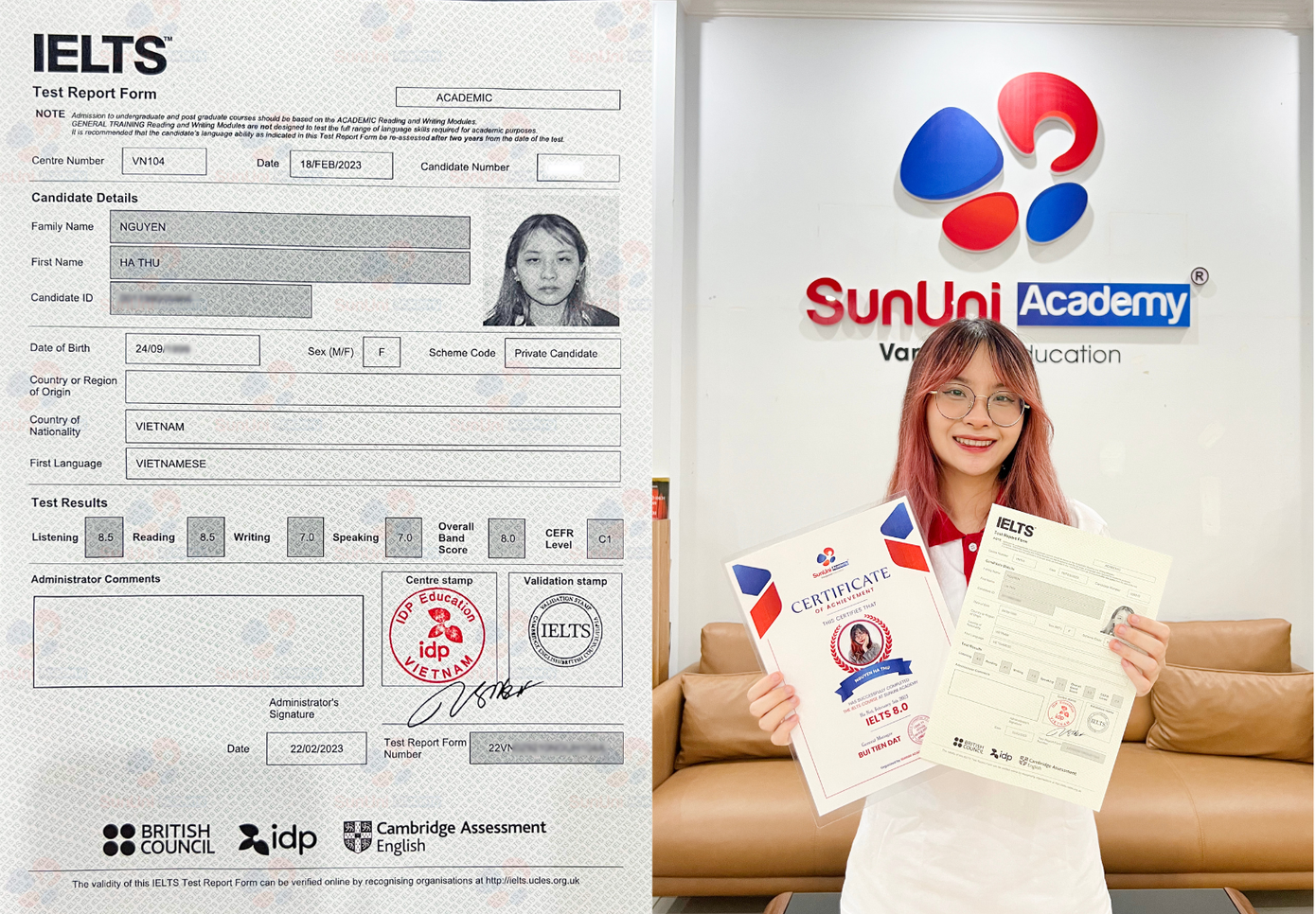 IELTS 8.0 là một band điểm khó, kể cả những bạn có nền tảng vững chắc cũng cần quá trình ôn luyện cao độ mới đạt được