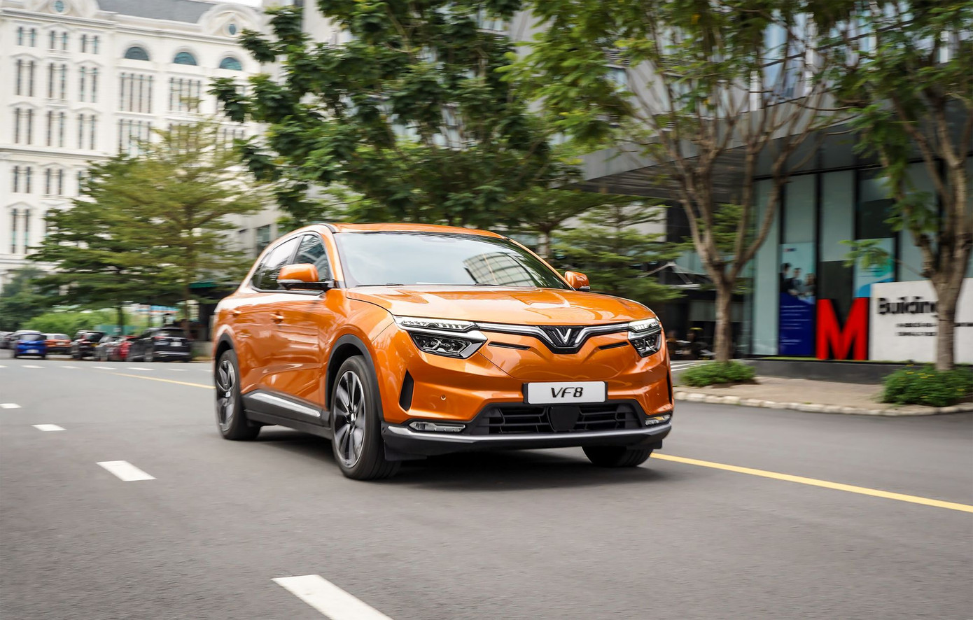 VinFast VF 8 là một trong những SUV được ưa chuộng nhất phân khúc.