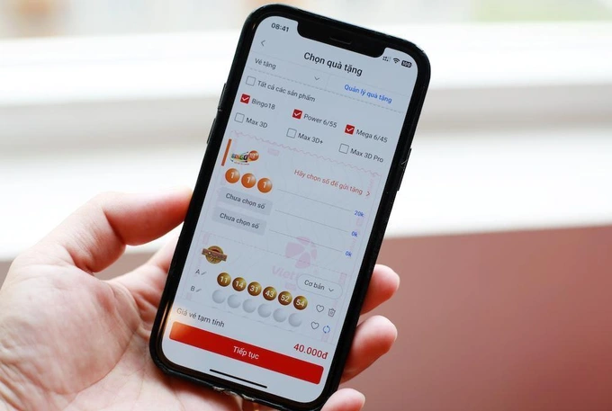 Mua vé nhanh chóng, tiện lợi qua Vietlott SMS